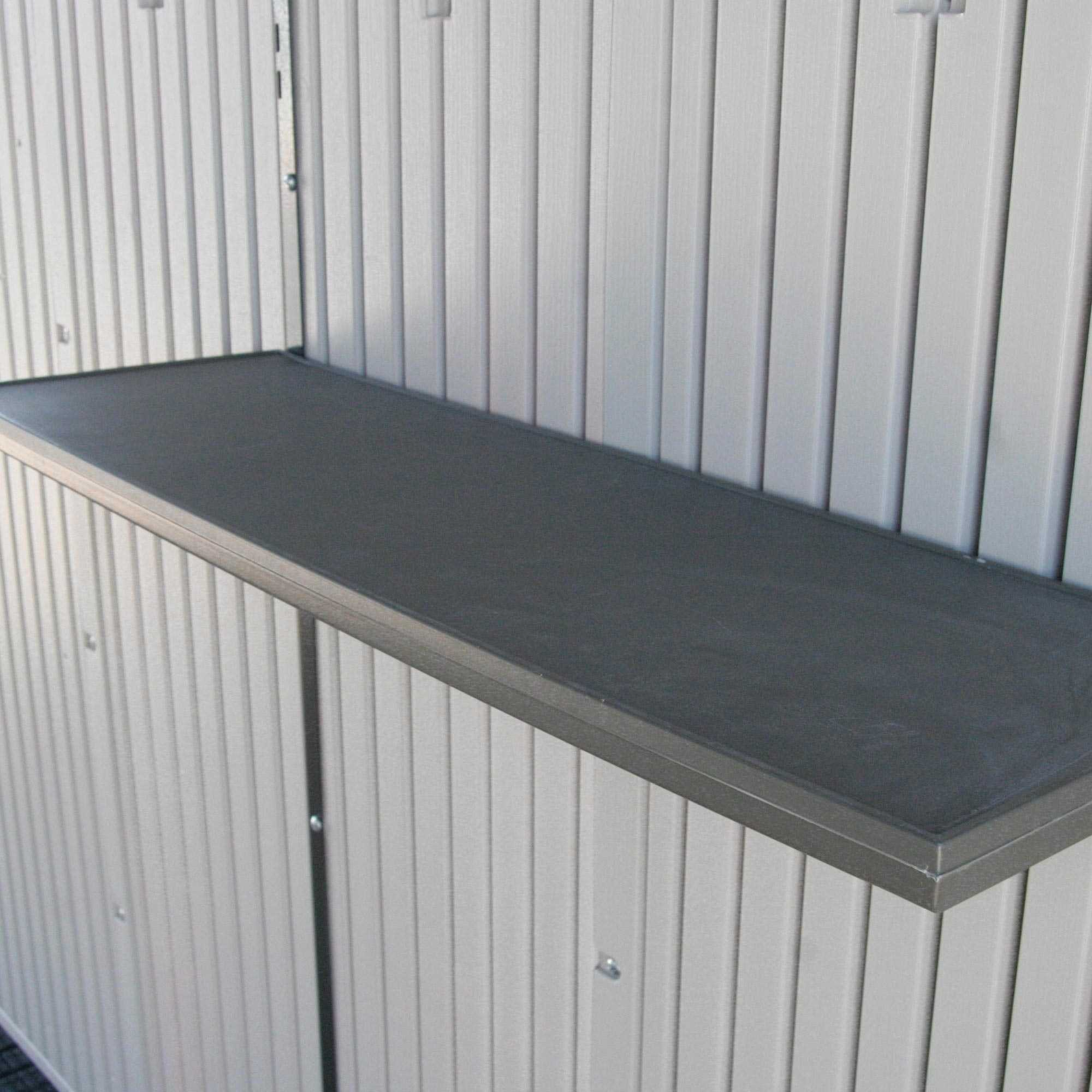 【Storage Shed】Lifetime 7x7 ft Outdoor Storage Shed