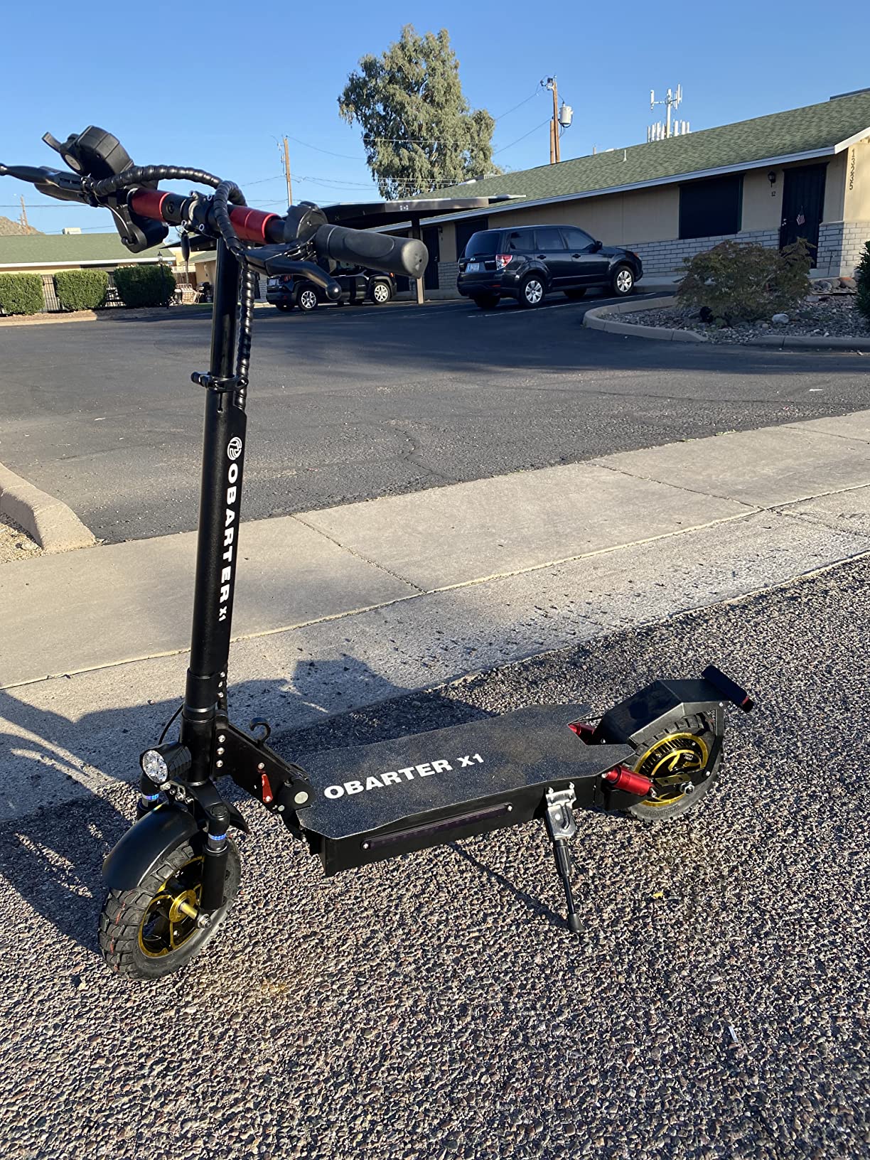 【Bicycle】Electric Kick Scooter for Adults - 2500W Motor, Up to 30 MPH & 20-30 Miles, 48V/16AH