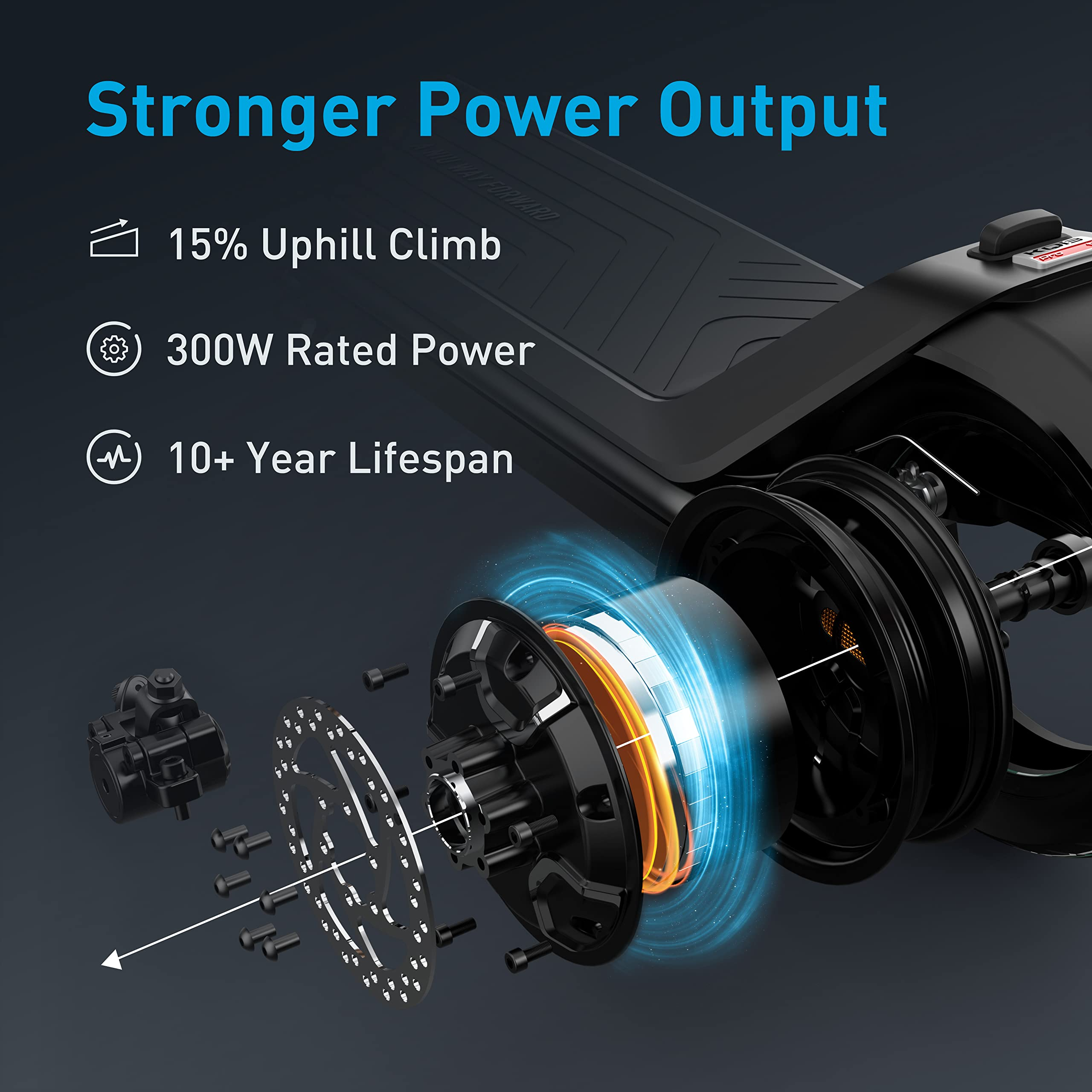 【Sports&Outdoors】NIU Electric Scooter for Adults - Kqi3 Sport Version