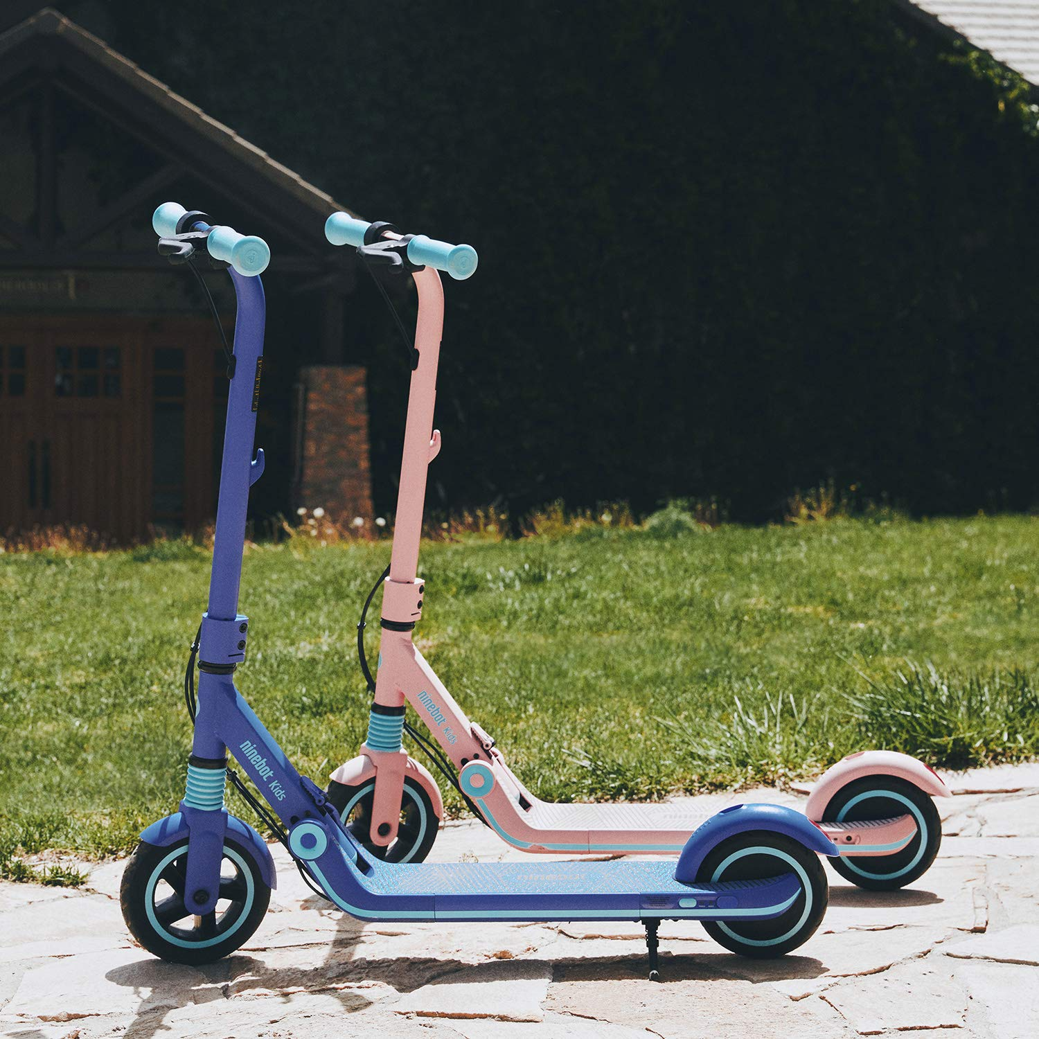 【Bicycle】Segway Ninebot Electric Kick Scooter for Kids, 6.2 Miles Range & 8.7 MPH(10, 11.2MPH)