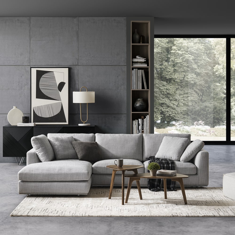 Hamilton Chaise Sectional Sofa