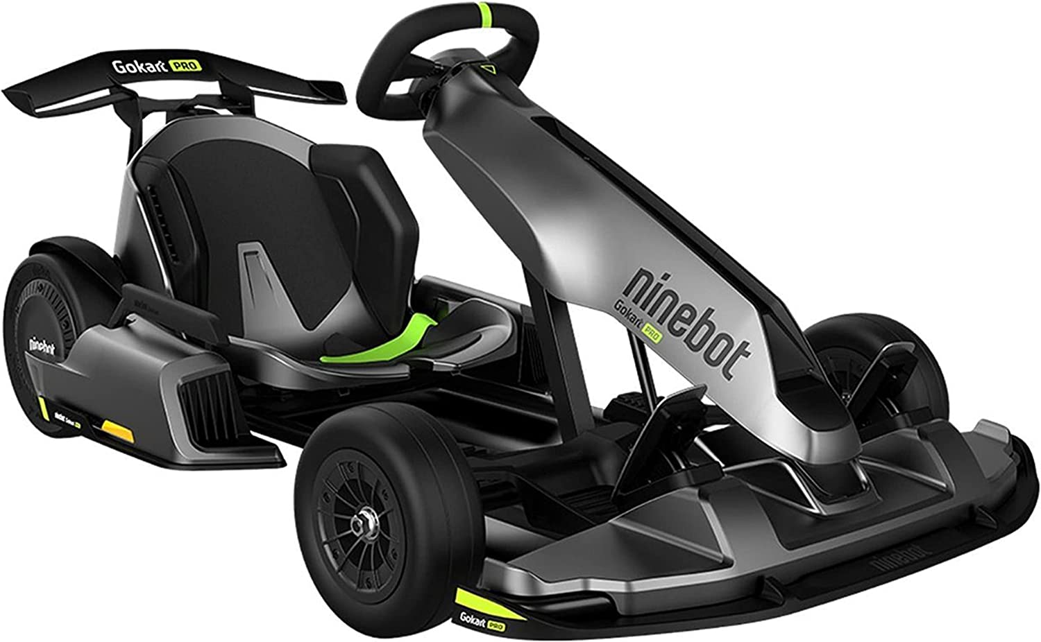Segway Ninebot Electric GoKart Pro and Gokart Bundle, Outdoor Race Pedal Go Karting Car for Kids and Adults, Adjustable Length and Height
