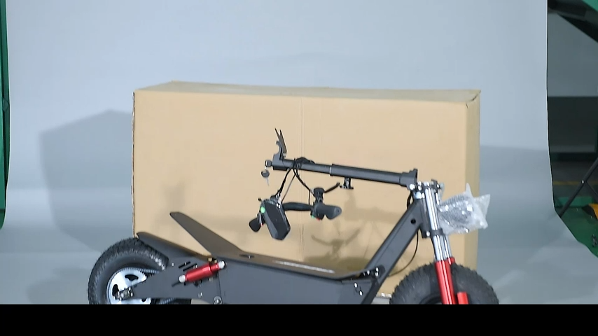 【Bicycle】Electric Fat Tire Scooter - Foldable 2500W Motor Adults Off Road Scooters - 48V20Ah Lithium Ion