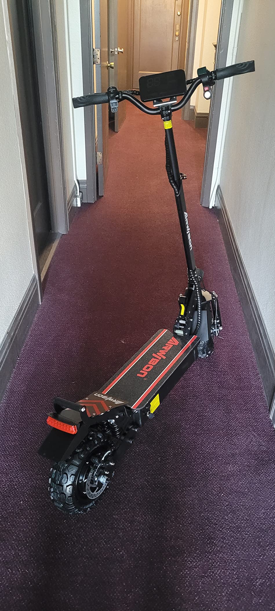 【Bicycle】Electric Kick Scooter for Adults - 2500W Motor, Up to 30 MPH & 20-30 Miles, 48V/16AH
