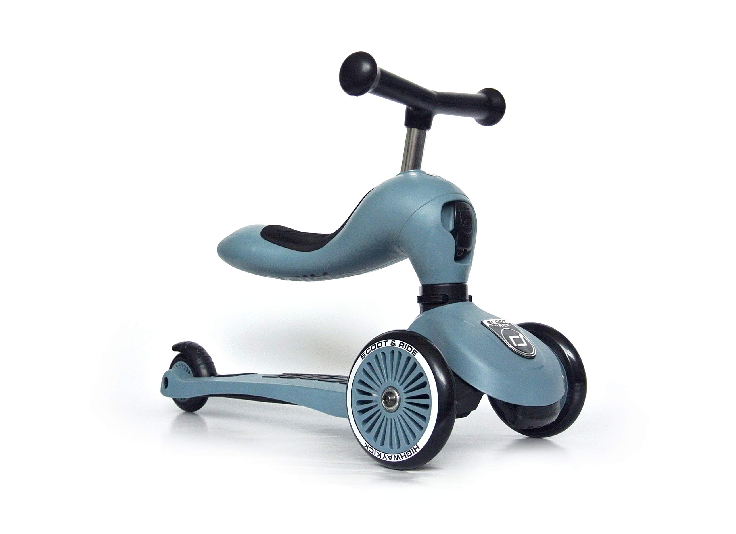【Bicycle】Children Adjustable Seated or Standing 2-in-1 Scooter Including Safety Pad for Tip Prevention