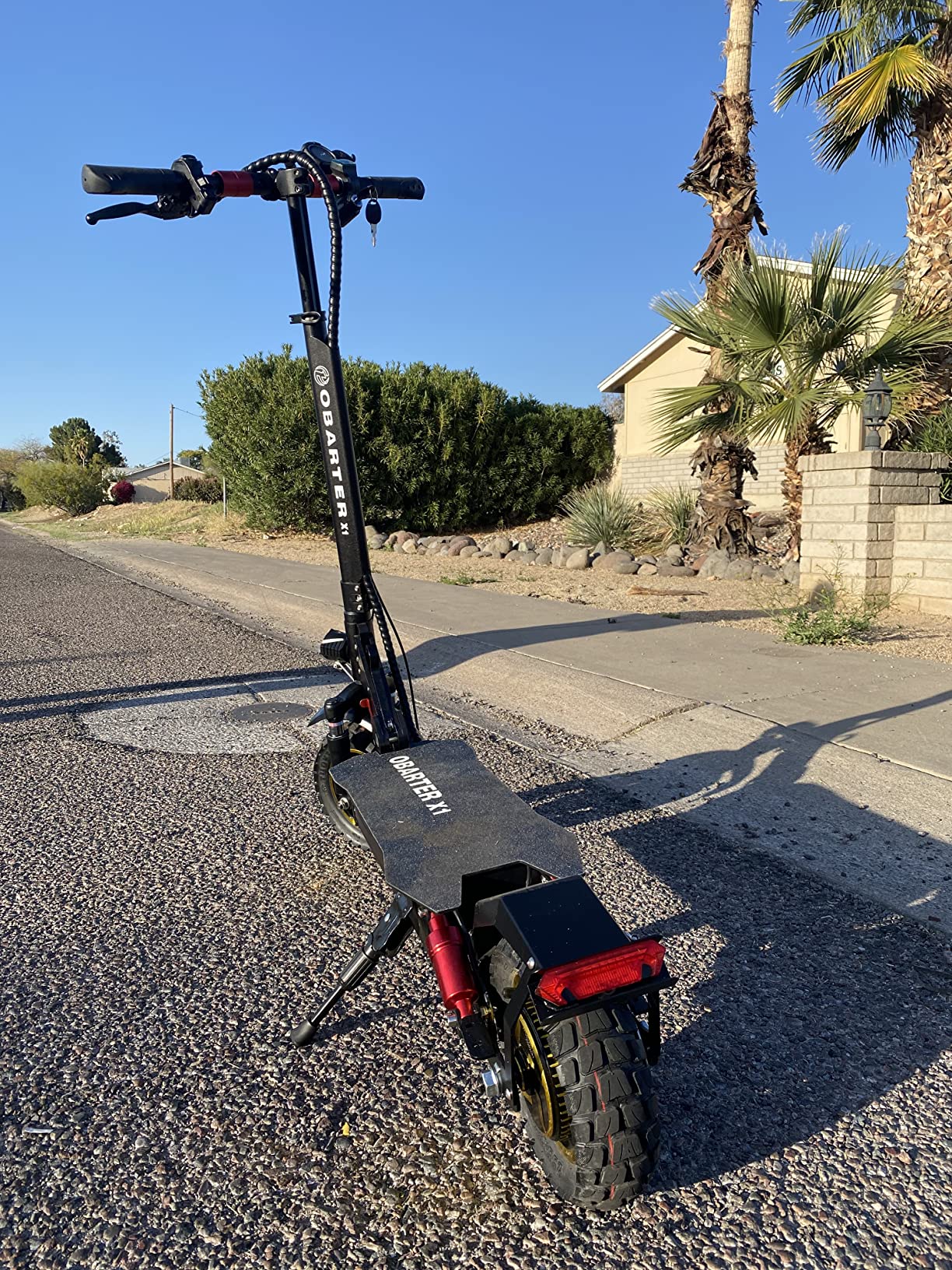 【Bicycle】Electric Kick Scooter for Adults - 2500W Motor, Up to 30 MPH & 20-30 Miles, 48V/16AH