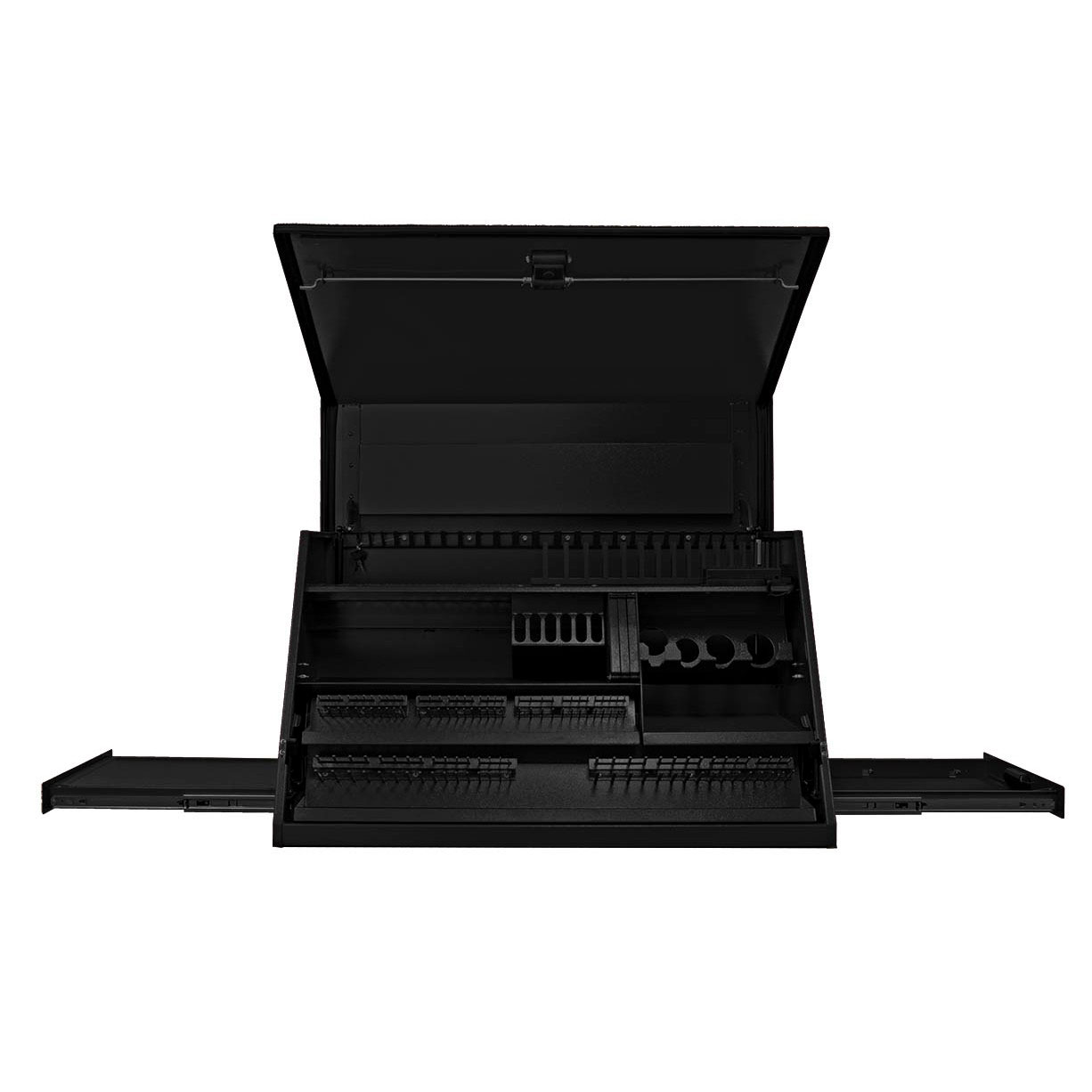 n- used toolboxExtreme Tools 41 3-Drawer, 1-Shelf Deluxe Extreme Portable Workstation, Texturedn-