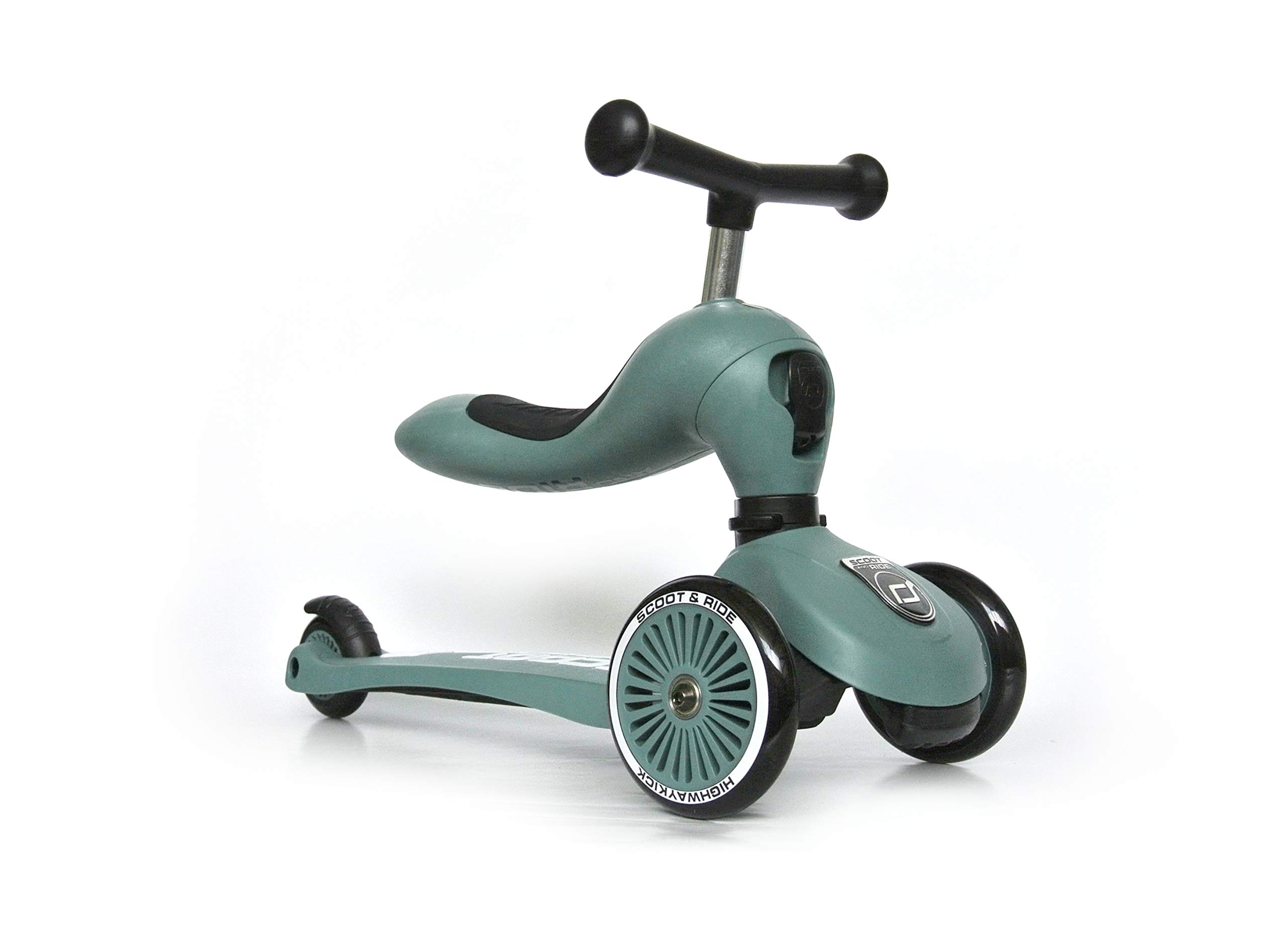 【Bicycle】Children Adjustable Seated or Standing 2-in-1 Scooter Including Safety Pad for Tip Prevention